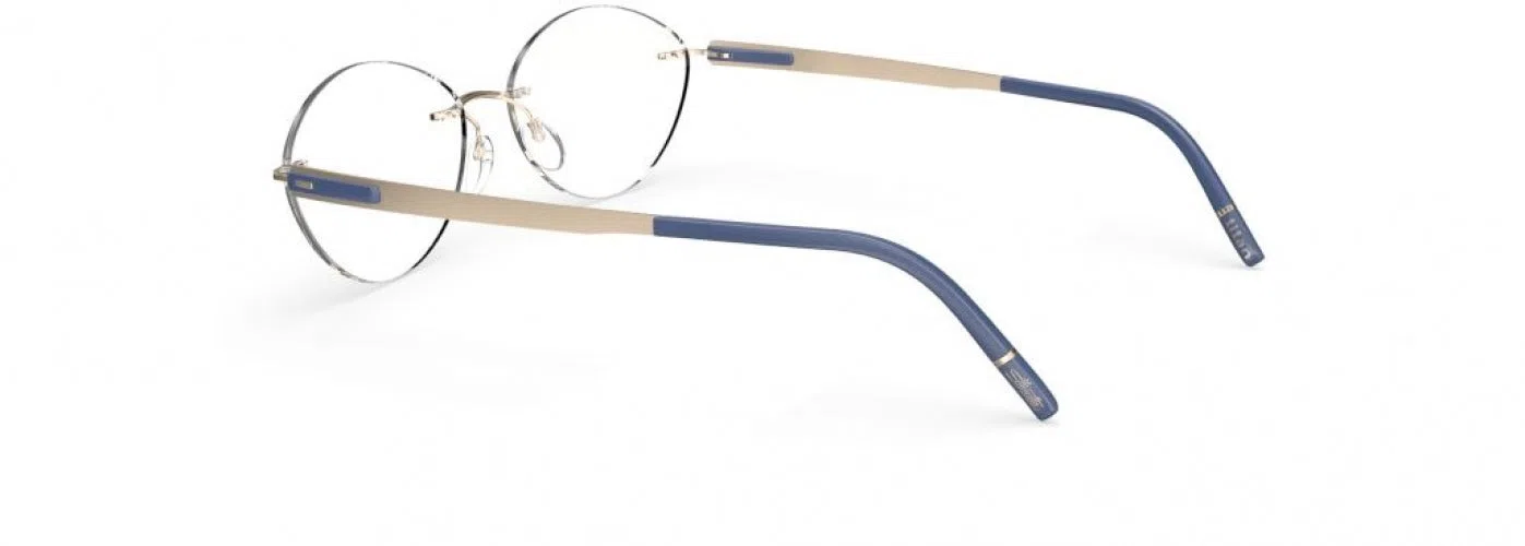 Silhouette Blend Chassis Rimless 5555 Eyeglasses - view 9